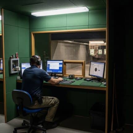 Cabina Acústica de Control para Instructores de Tiro SA-04