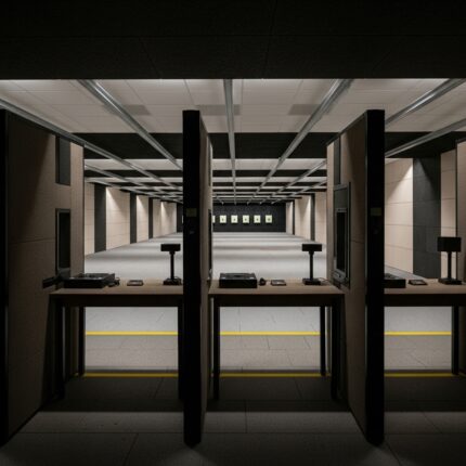 galerías de tiro llave en mano para policía