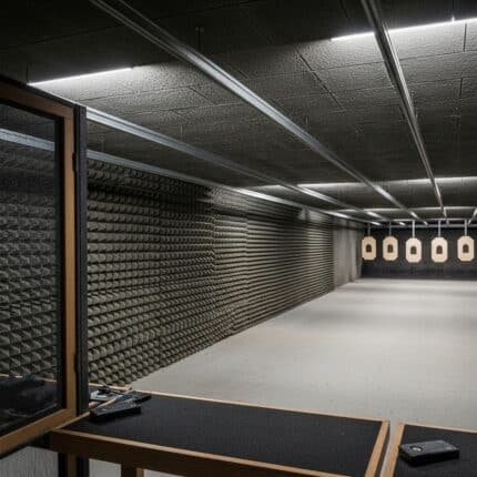 Panel Acústico Balístico para Galerías de Tiro SA-02