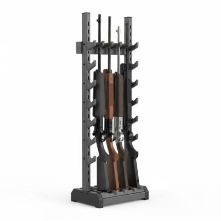 racks verticales para almacenamiento de rifles